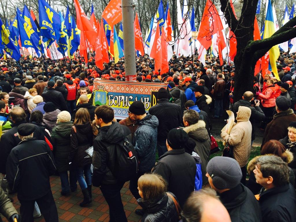 Бориславці на Євромайдані Києва (фоторепортаж)