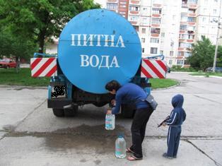 Графік підвозу води на 04-06 вересня 2013 року