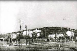 Вид з Парку на Городище, фото 1956 р.